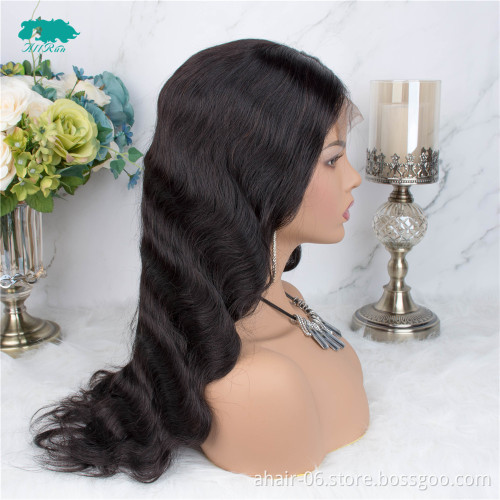 Nice Quality Body Wave Human Hair wig 4*4 Lace Frontal Wig 150 180 Density Brazilian Natural Color Remy Human Hair Wig
